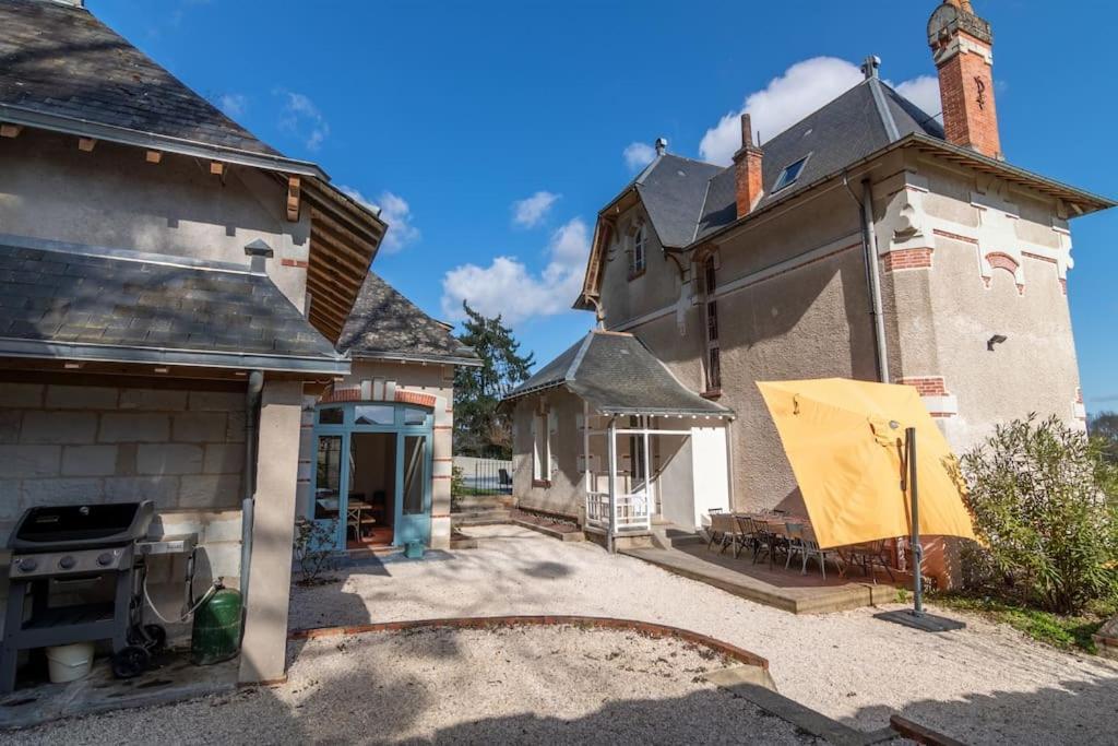 הוילה Saint-Clément-des-Levées La Maison De Gabin Et Augustin מראה חיצוני תמונה